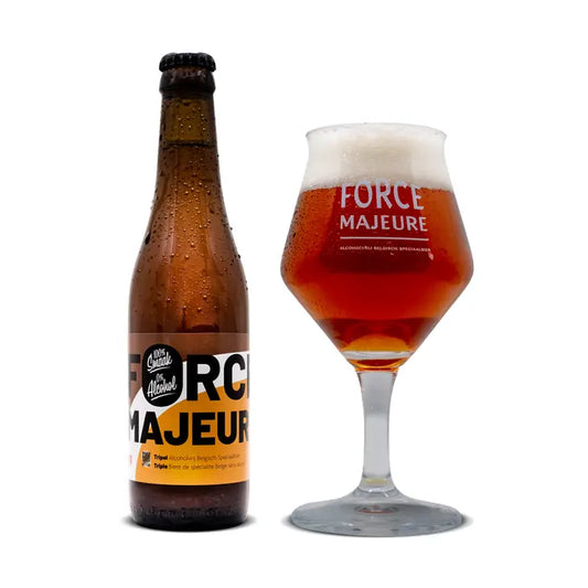 Force Majeure Tripel Non-Alcoholic Beer, 11.2 oz. Bottle (12-Pack)