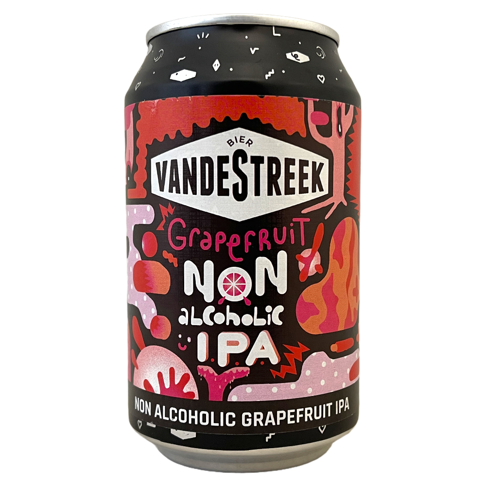 VandeStreek Beer, 330 ml Can (Non-Alcoholic)