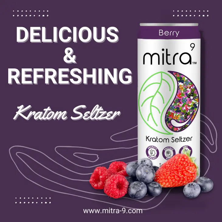 Mitra9 Seltzer, 12 oz. Can (7 Flavors)